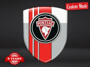 Pontiac Pegatina Relieve Coche Estilo Universal Estrella